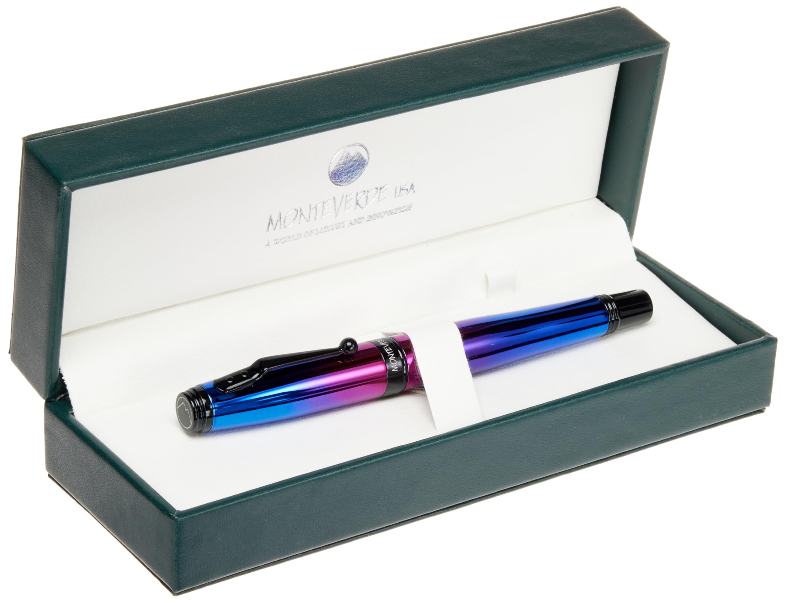 Amazon.co.jp: Monteverde Invincia Nebula 万年筆 - 極細ペン先